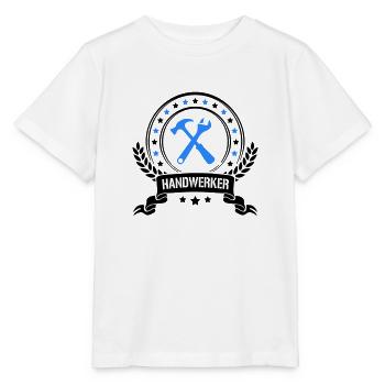 Handwerker - Stanley/Stella Kinder T-Shirt MINI CREATOR  - Weiß - Vorne - Maike (125cm)