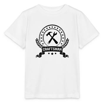 Craftsman - Stanley/Stella MINI CREATOR Kids’ T-Shirt - white - Front - Maike (125cm)