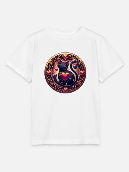 Katzenmagie - Stanley/Stella Kinder T-Shirt MINI CREATOR - Weiß