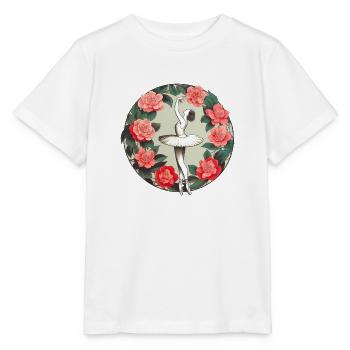 Ballerine - T-shirt bio MINI CREATOR Stanley/Stella Enfant - blanc - Devant - Maike (125cm)