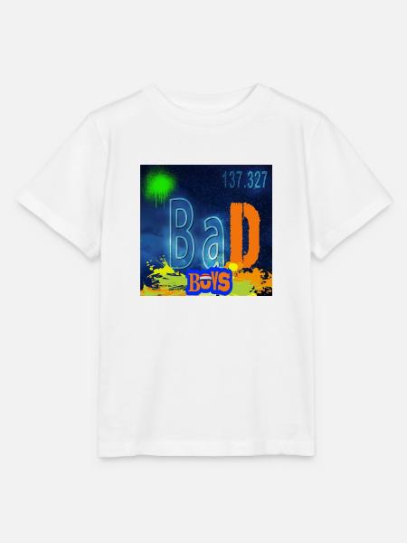 BÖSE JUNGS - Stanley/Stella Kinder T-Shirt MINI CREATOR  - Weiß