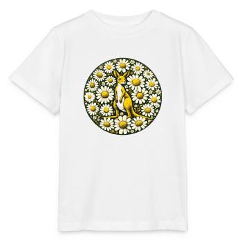 Australian Kangaroo - Stanley/Stella MINI CREATOR Kids’ T-Shirt - white - Front - Maike (125cm)