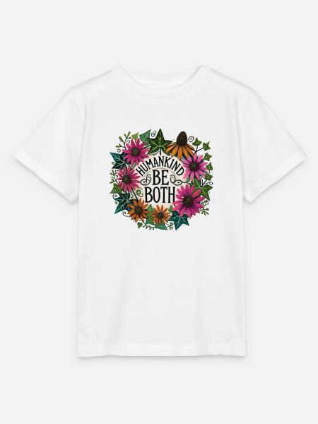 Mensch: Sei beides - Stanley/Stella Kinder T-Shirt MINI CREATOR - Weiß