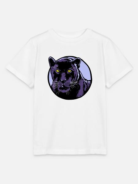 Panther - Stanley/Stella Kinder T-Shirt MINI CREATOR  - Weiß