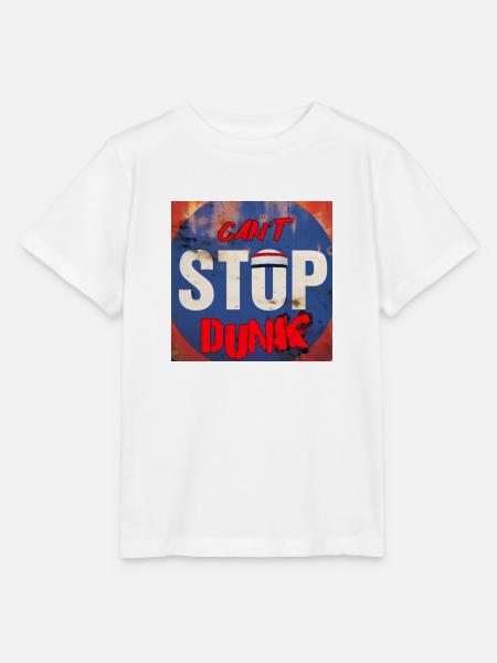 KANN DAS DUNKEN NICHT STOPPEN - Stanley/Stella Kinder T-Shirt MINI CREATOR - Weiß