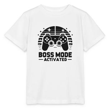 Bos Mode Activated - Stanley/Stella MINI CREATOR Kids’ T-Shirt - white - Front - Maike (125cm)