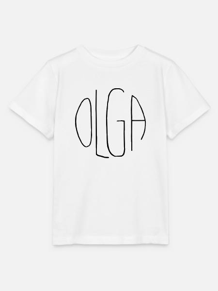 Olga - Camiseta para niños MINI CREATOR de Stanley/Stella - blanco