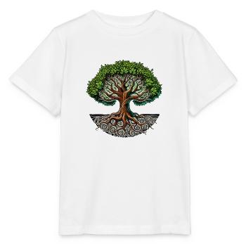 Tree of Life - Stanley/Stella MINI CREATOR Kids’ T-Shirt - white - Front - Maike (125cm)