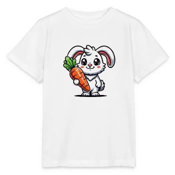 Rabbit Rabbit Comic - Stanley/Stella MINI CREATOR Kids’ T-Shirt - white - Front - Maike (125cm)