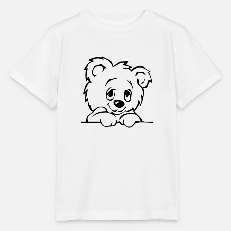 teddy3 - Stanley/Stella Kinder T-Shirt MINI CREATOR  - Weiß