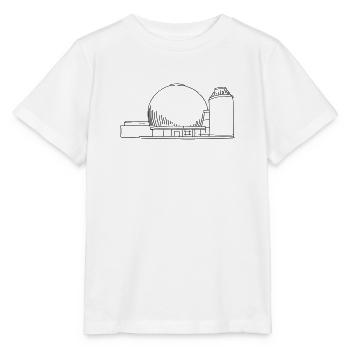 Planétarium de Berlin - T-shirt bio MINI CREATOR Stanley/Stella Enfant - blanc - Devant - Maike (125cm)