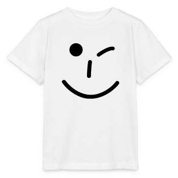 Smiley - T-shirt bio MINI CREATOR Stanley/Stella Enfant - blanc - Devant - Maike (125cm)