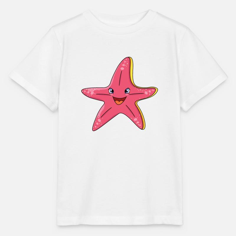 Seestern - Stanley/Stella Kinder T-Shirt MINI CREATOR - Weiß