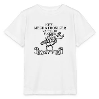 KFZ Mechatroniker - Stanley/Stella Kinder T-Shirt MINI CREATOR  - Weiß - Vorne - Maike (125cm)