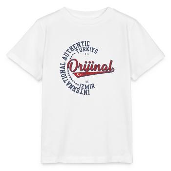 Izmir - T-shirt bio MINI CREATOR Stanley/Stella Enfant - blanc - Devant - Maike (125cm)