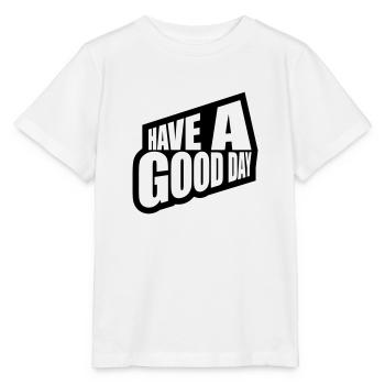 Bonne journée - T-shirt bio MINI CREATOR Stanley/Stella Enfant - blanc - Devant - Maike (125cm)