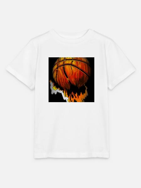 Basketball - Stanley/Stella Kinder T-Shirt MINI CREATOR  - Weiß