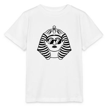 pharao sunglasses - Stanley/Stella Kinder T-Shirt MINI CREATOR  - Weiß - Vorne - Maike (125cm)