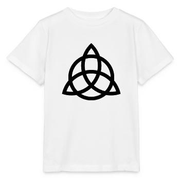 TRIQUETRA outline - Stanley/Stella MINI CREATOR Kids’ T-Shirt - white - Front - Maike (125cm)
