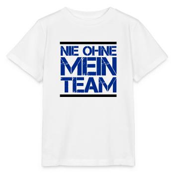 Mon équipe - T-shirt bio MINI CREATOR Stanley/Stella Enfant - blanc - Devant - Maike (125cm)
