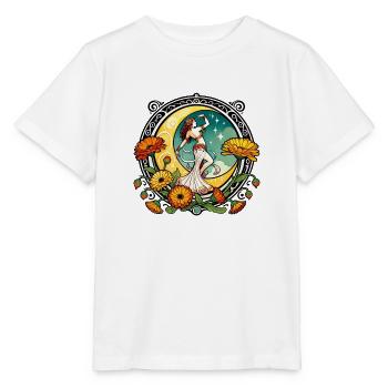 Danseuse orientale - T-shirt bio MINI CREATOR Stanley/Stella Enfant - blanc - Devant - Maike (125cm)