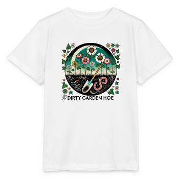 Jardin sale - T-shirt bio MINI CREATOR Stanley/Stella Enfant - blanc - Devant - Maike (125cm)