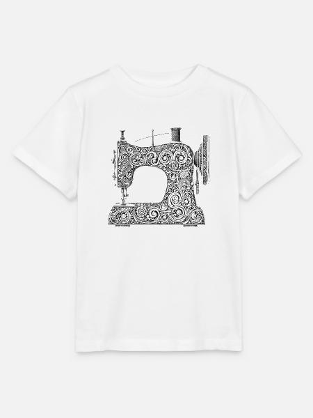 Nähmaschine - Stanley/Stella Kinder T-Shirt MINI CREATOR  - Weiß