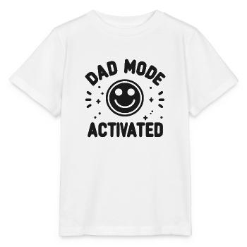 Dad Mode Activated - Stanley/Stella MINI CREATOR Kids’ T-Shirt - white - Front - Maike (125cm)