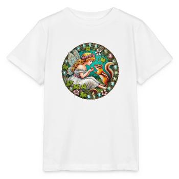Chipmunk Fairy - Stanley/Stella MINI CREATOR Kids’ T-Shirt - white - Front - Maike (125cm)