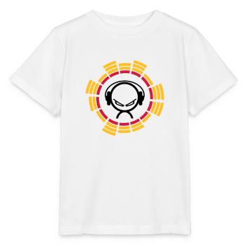 DJ - T-shirt bio MINI CREATOR Stanley/Stella Enfant - blanc - Devant - Maike (125cm)