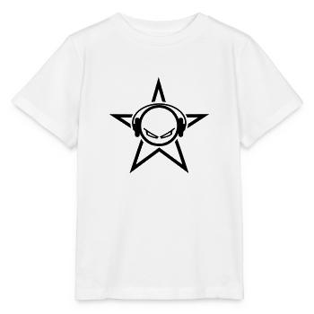 discjockey - Stanley/Stella Kinder T-Shirt MINI CREATOR  - Weiß - Vorne - Maike (125cm)