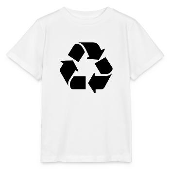 Recycle - Stanley/Stella Kinder T-Shirt MINI CREATOR  - Weiß - Vorne - Maike (125cm)