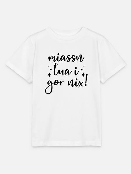 Dialekt Mundart Bayrisch Österreichisch - Stanley/Stella Kinder T-Shirt MINI CREATOR  - Weiß