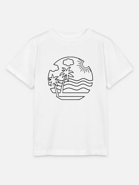 Strand - Stanley/Stella Kinder T-Shirt MINI CREATOR - Weiß