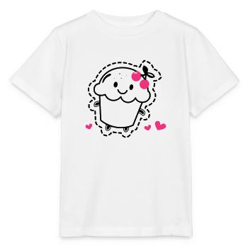Muffin - Stanley/Stella Kinder T-Shirt MINI CREATOR  - Weiß - Vorne - Maike (125cm)