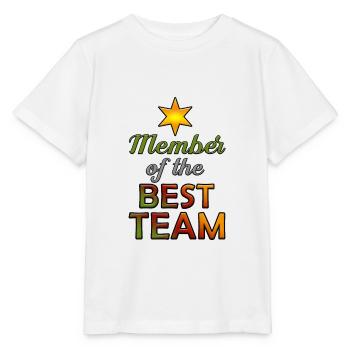Member of the best team - T-shirt bio MINI CREATOR Stanley/Stella Enfant - blanc - Devant - Maike (125cm)
