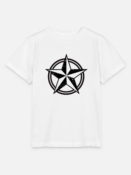 Star - Stanley/Stella Kinder T-Shirt MINI CREATOR  - Weiß