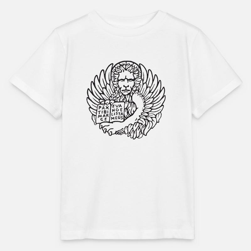 Löwe marschiert - Stanley/Stella Kinder T-Shirt MINI CREATOR  - Weiß