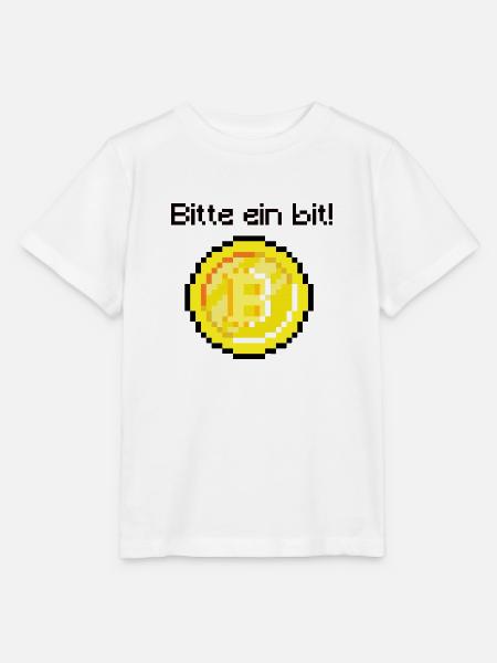 Bitcoin Maximalist (Bitte ein bit!) - Stanley/Stella Kinder T-Shirt MINI CREATOR - Weiß