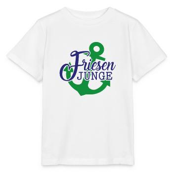 Friesen Junge - Stanley/Stella Kinder T-Shirt MINI CREATOR  - Weiß - Vorne - Maike (125cm)