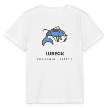 Lübeck Schleswig Holstein - Stanley/Stella Kinder T-Shirt MINI CREATOR  - Weiß - Vorne - Maike (125cm)