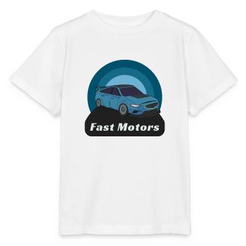 Moteurs rapides - T-shirt bio MINI CREATOR Stanley/Stella Enfant - blanc - Devant - Maike (125cm)