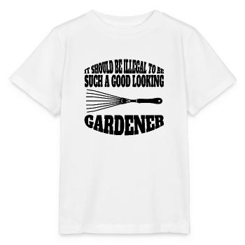 Gardener Hobby Gardener Garden Girls Orchard - Stanley/Stella MINI CREATOR Kids’ T-Shirt - white - Front - Maike (125cm)