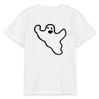 Fantôme - T-shirt bio MINI CREATOR Stanley/Stella Enfant - blanc - Devant - Maike (125cm)