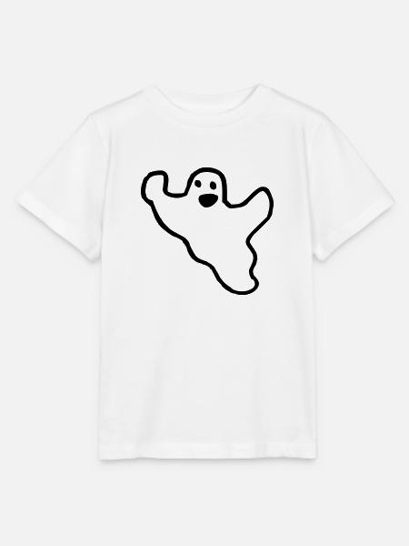 Gespenst - Stanley/Stella Kinder T-Shirt MINI CREATOR - Weiß
