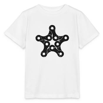 Bicycle chain - Stanley/Stella MINI CREATOR Kids’ T-Shirt - white - Front - Maike (125cm)