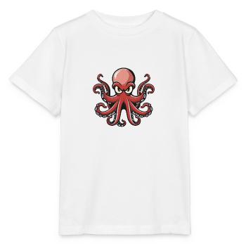 Pieuvre Pieuvre - T-shirt bio MINI CREATOR Stanley/Stella Enfant - blanc - Devant - Maike (125cm)