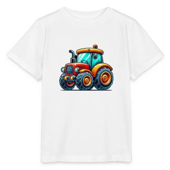 Tractor - Stanley/Stella MINI CREATOR Kids’ T-Shirt - white - Front - Maike (125cm)