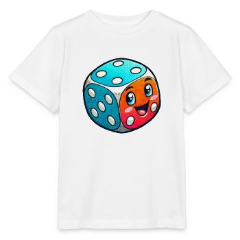 Bande dessinée Cube - T-shirt bio MINI CREATOR Stanley/Stella Enfant - blanc - Devant - Maike (125cm)