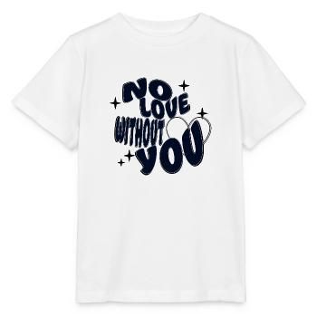 Keine Liebe ohne dich - Stanley/Stella Kinder T-Shirt MINI CREATOR  - Weiß - Vorne - Maike (125cm)